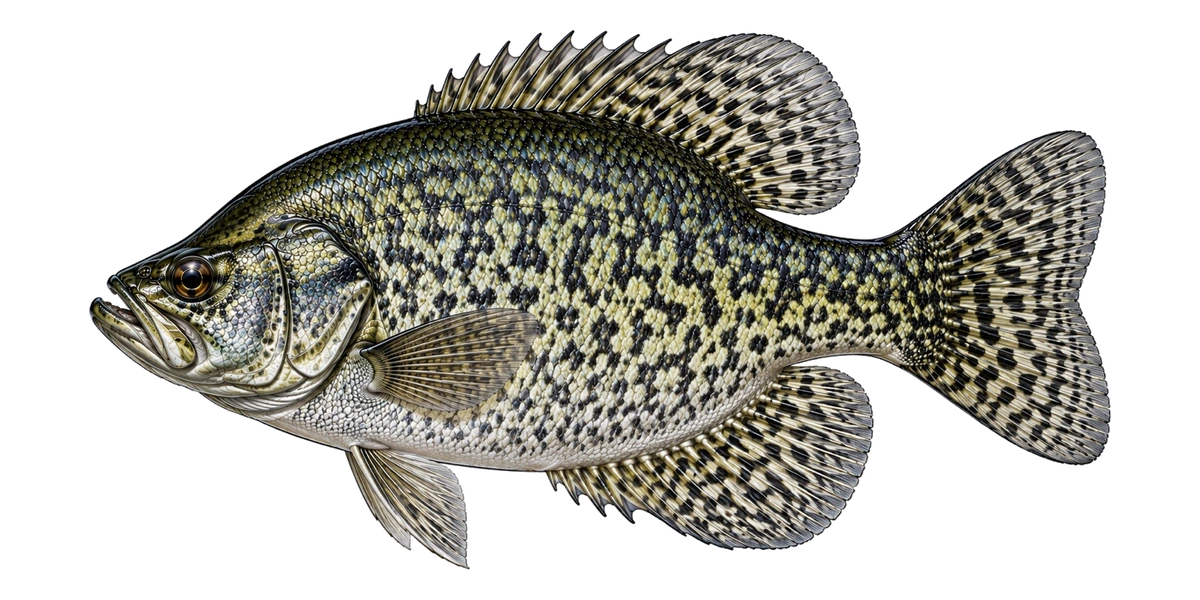 Lake Monkey artwork of Black Crappie