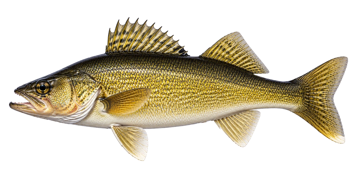 Lake Monkey artwork of Walleye