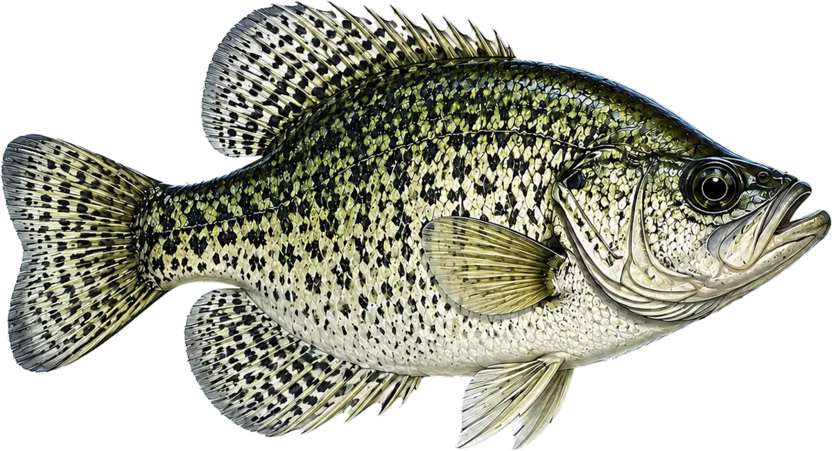Lake Monkey artwork of White Crappie
